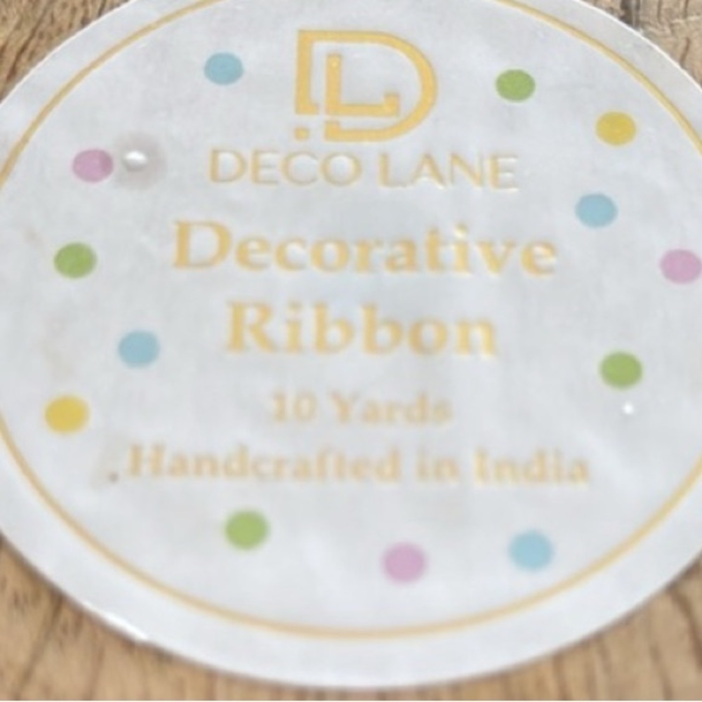Yellow Decorative Ribbon - Picture 3 of 5